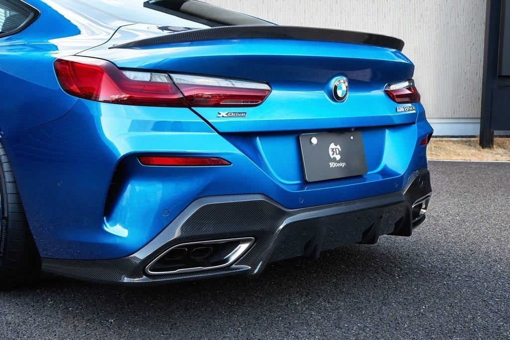 3D Design - 8 Series G14 / G15 M-Sport Rear Diffuser Carbon