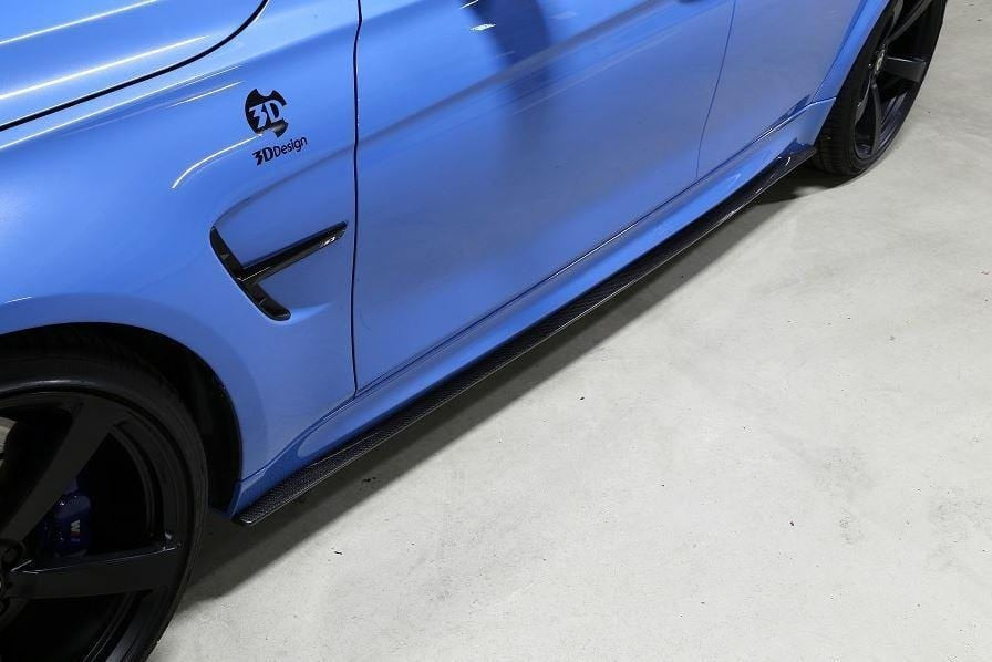 3D Design - M3 F80 Side Skirt Set Carbon