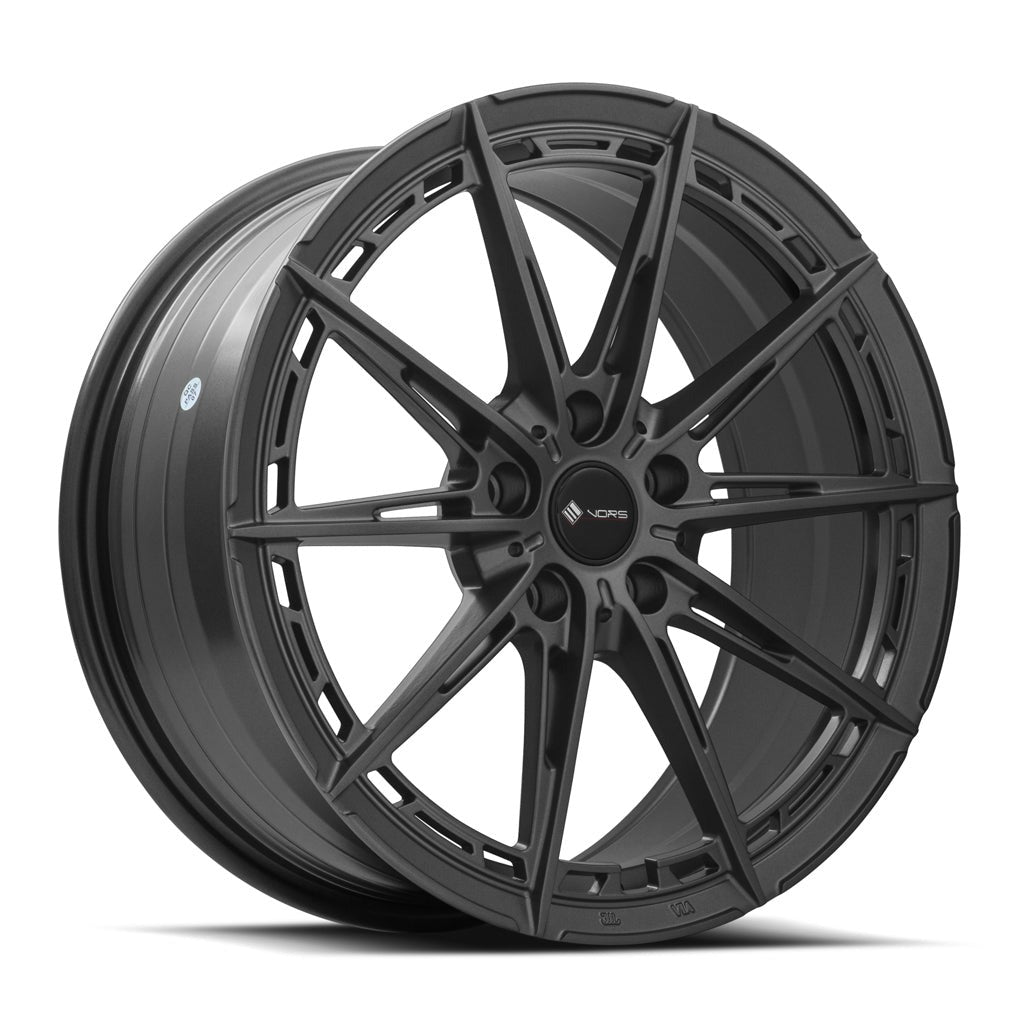VORS LT84 18" 5x112 Gloss Gun Metal