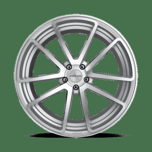 Rotiform Cast SPF 19" 5x112 Gloss Silver Machined