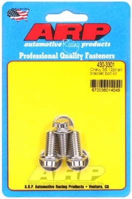 ARP Chevy SS 12pt Alternator Bracket Bolt Kit