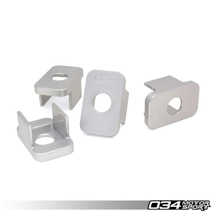 034Motorsport Rear Subframe Mount Insert Kit - VW / Audi / 8J / 8P / TT / TTS / TTRS / A3 / S3 / RS3 / Mk5 / Mk6 / R32 / R & More