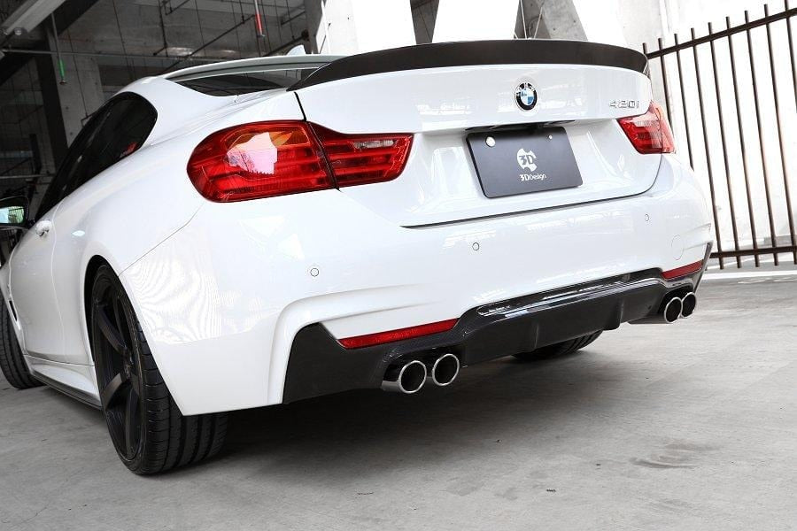 3D Design - 4 Series F32 Trunk Spoiler Carbon