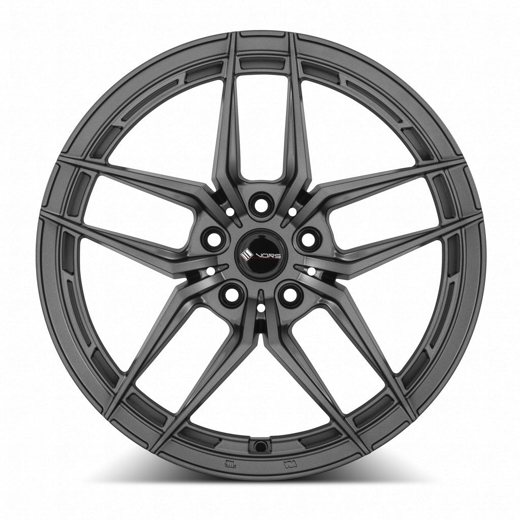 VORS LT53 18" 5x112 Gloss Gun Metal
