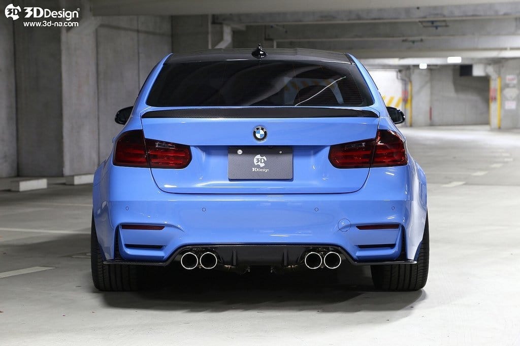 3D Design - M3 F80 Trunk Spoiler Carbon