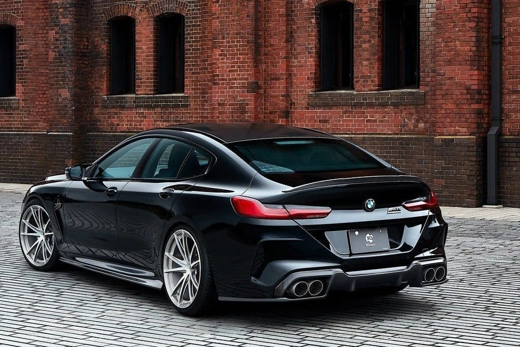 3D Design F93 M8 Gran Coupe Carbon Rear Trunk Spoiler