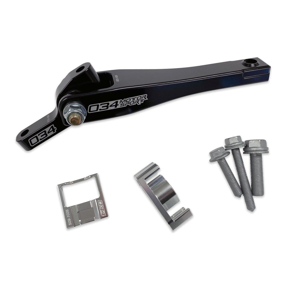 034Motorsport Billet Spherical Dogbone Mount Performance Pack (w / o Dogbone Pucks) - VW/Audi MQB / EVO4 w / Manual or 6-Speed DSG
