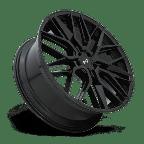 Niche Cast Gamma 22" 5x112 Gloss Black