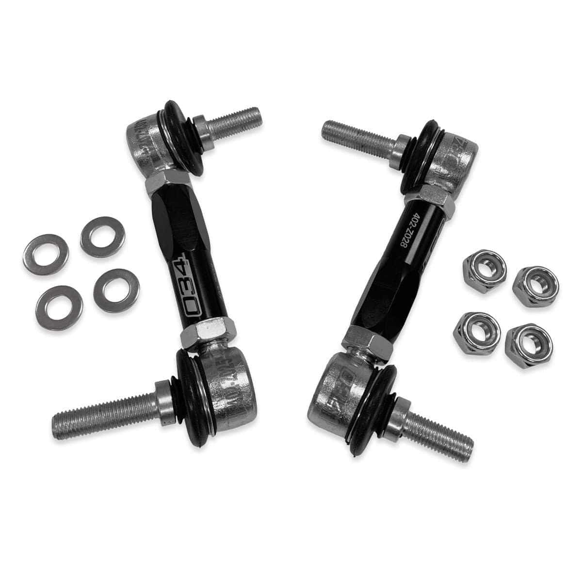 034Motorsport Dynamic+ Billet Adjustable Rear Sway Bar End Link Kit - VW / Audi / Mk5 / Mk6 / GTI / GLI / R32 / Jetta / 8P A3