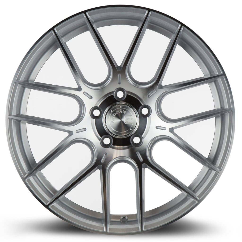Aodhan AH-X 18" 5x112 Gloss Silver Machined Face