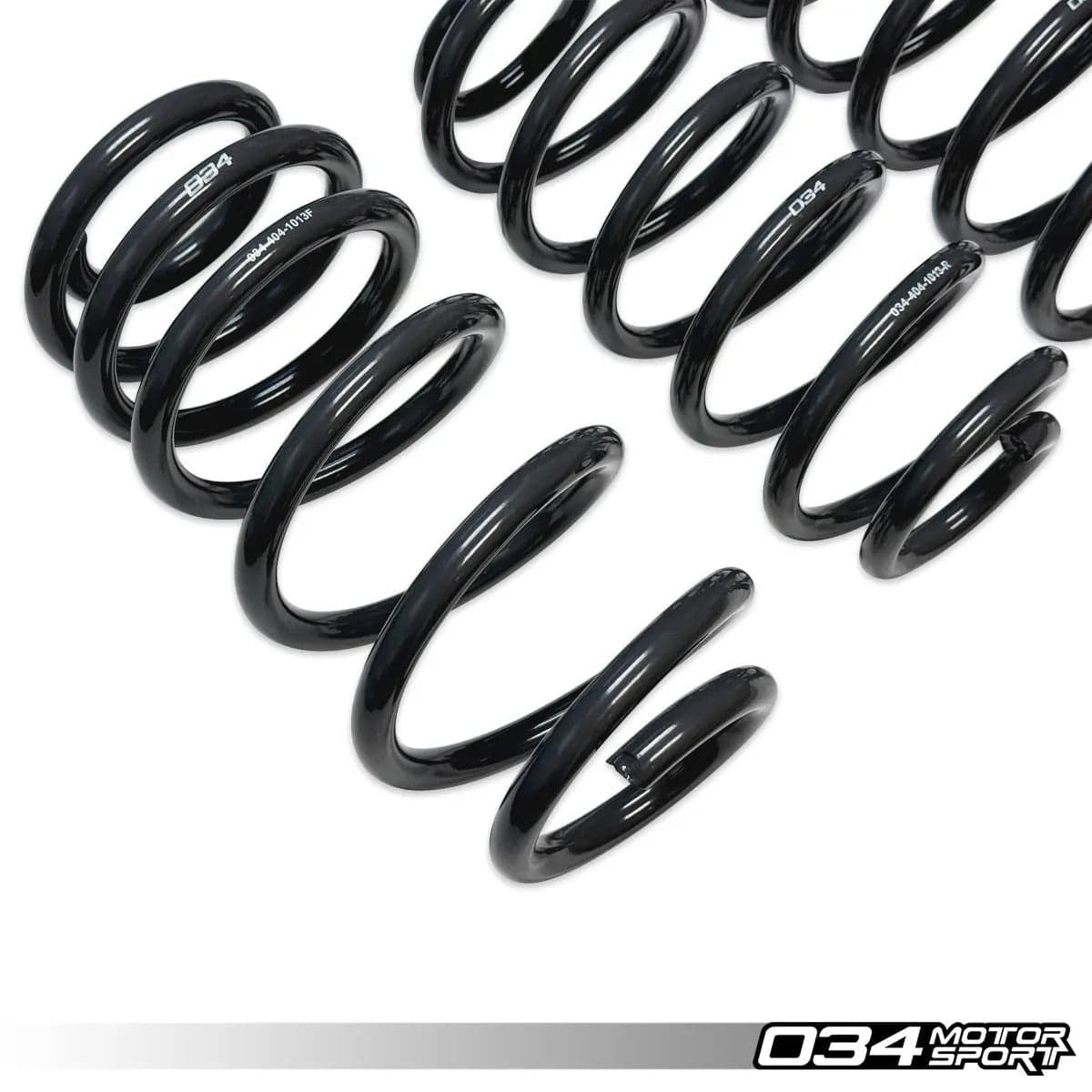 034Motorsport Dynamic+ Lowering Springs - Audi B8 / B8.5 / A5 / S5