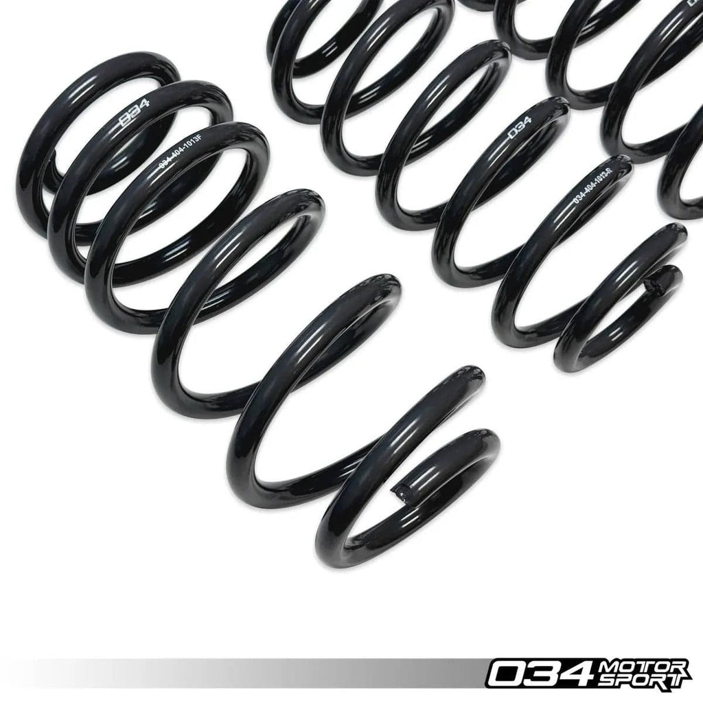 034Motorsport Dynamic+ Lowering Springs - Audi B8 / B8.5 / A5 / S5