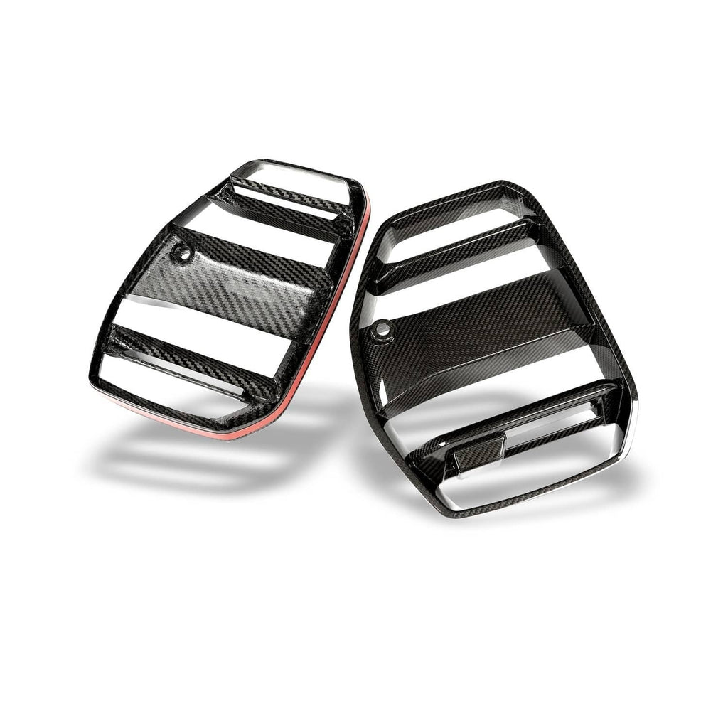 Revozport Carbon Fiber Front Grill (w/o ACC) - BMW / G80 / G81 / G82 / G83 / M3 / M4