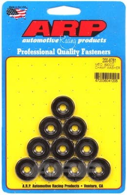 ARP M6 ID .890 OD Black Washers (Set of 10)