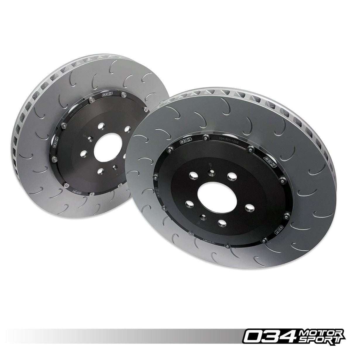 034Motorsport 2-Piece 356mm Floating Rear Brake Rotor Upgrade - Audi R8 Gen1