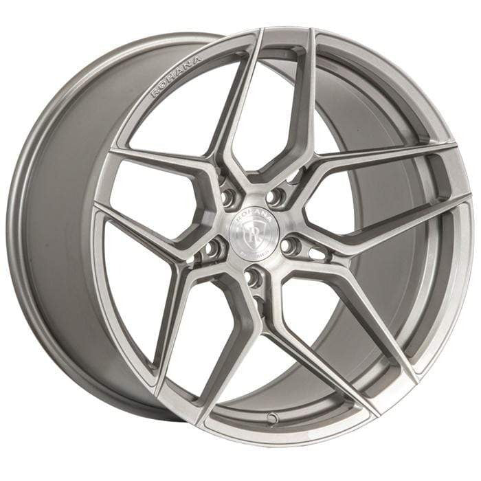 Rohana RFX11 20" 5x112 Brushed Titanium