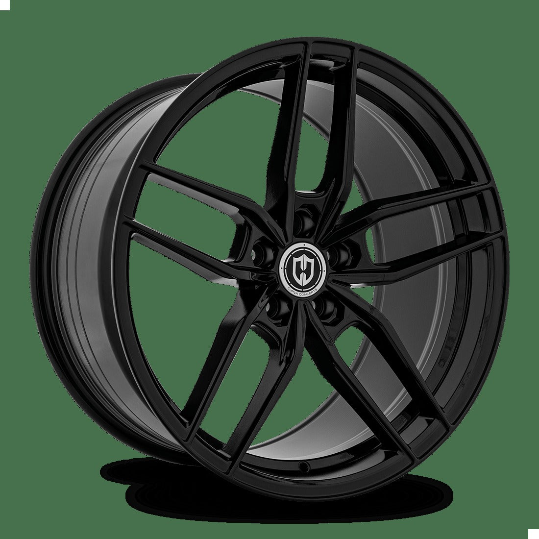 Curva CFF25 20" 5x112 Gloss Black