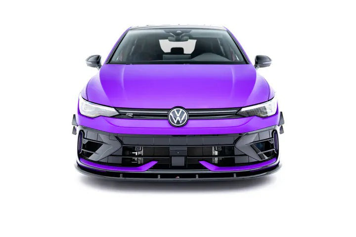 Maxton Design Front Splitter V.2 Volkswagen Golf R Mk 8 Facelift