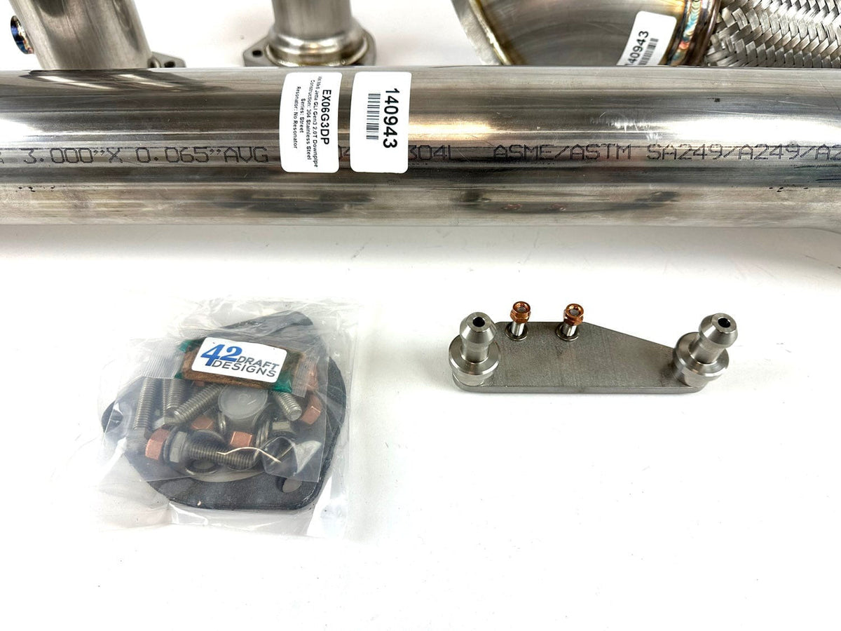 42 Draft Design VW Mk6 Jetta GLI GEN3 2.0T Downpipe (SCRATCH AND DENT)