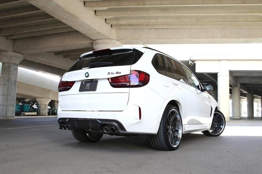 3D Design F85 X5M Carbon Rear Diffuser
