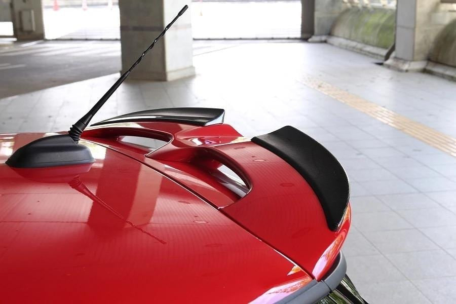 3D Design Mini F56 JCW Carbon Roof Spoiler Extension
