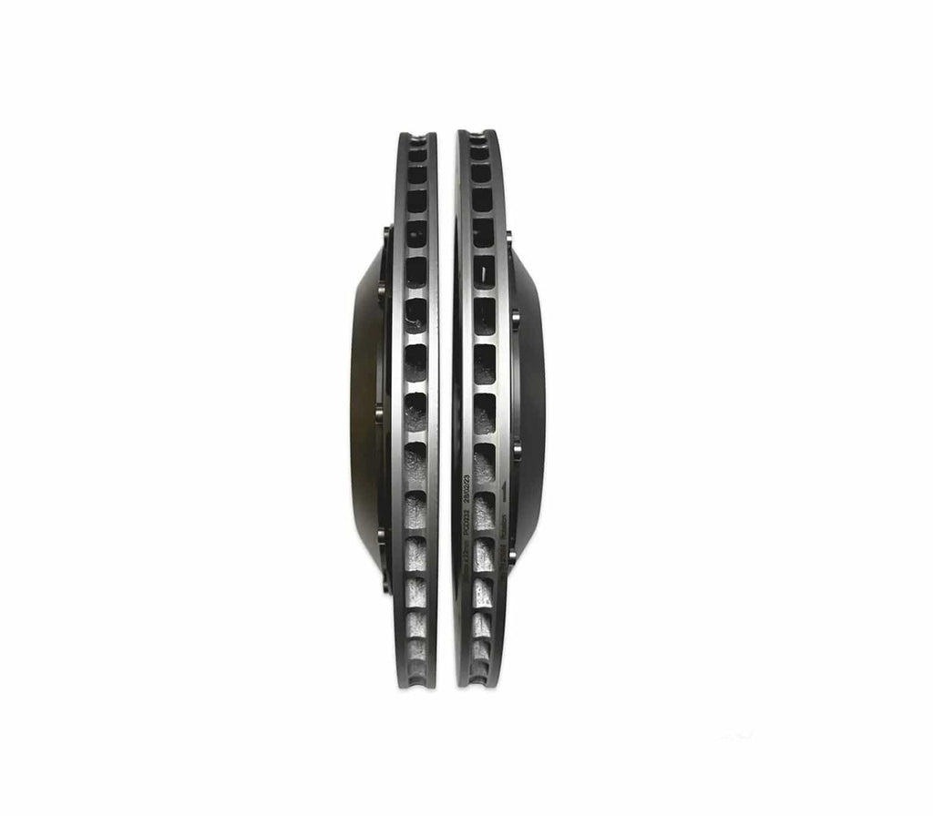 034Motorsport 2-Piece Floating Rear Brake Rotor 355mm Upgrade - VW / Audi / Mk8 / GTI / Golf R / 8Y / S3 / RS3