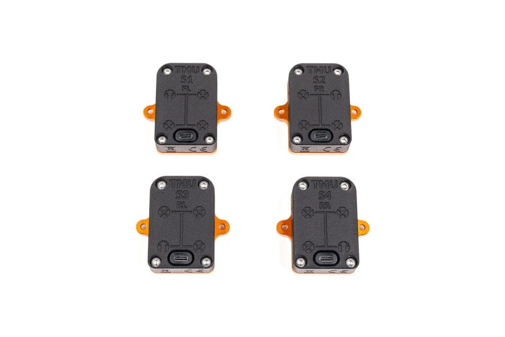 CANchecked TMU04 Tire Temperature Monitoring Set - Wireless and Charging Box