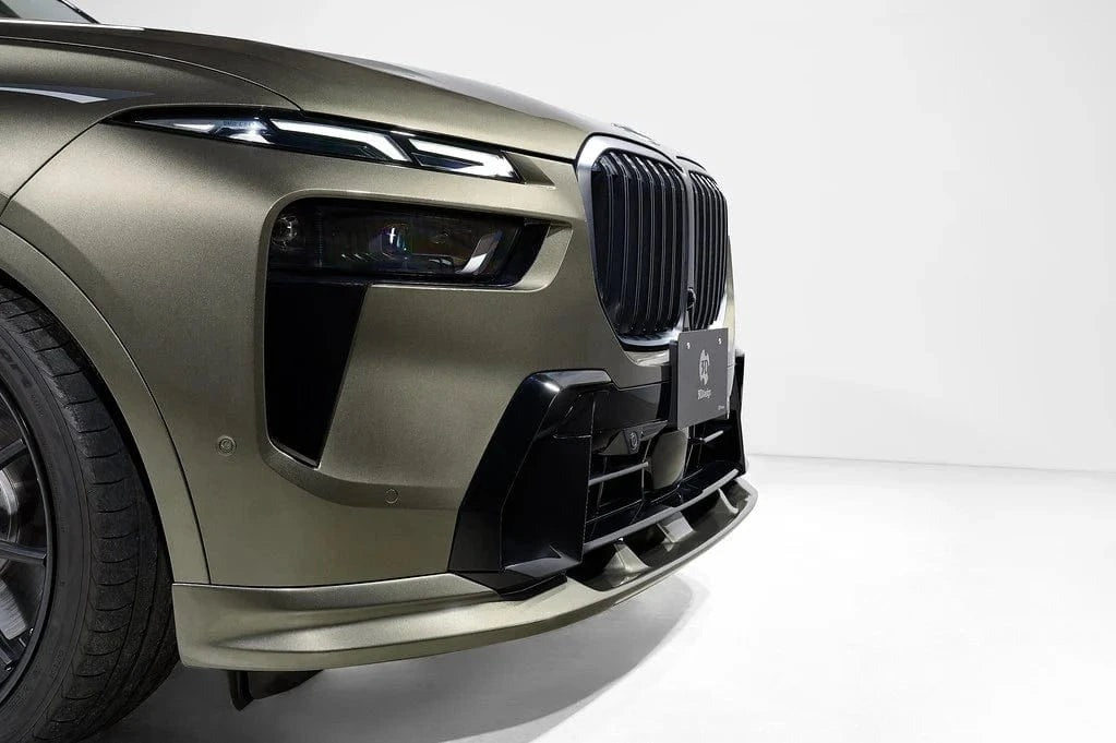 3D Design LCI Front Lip Spoiler - BMW G07 X7