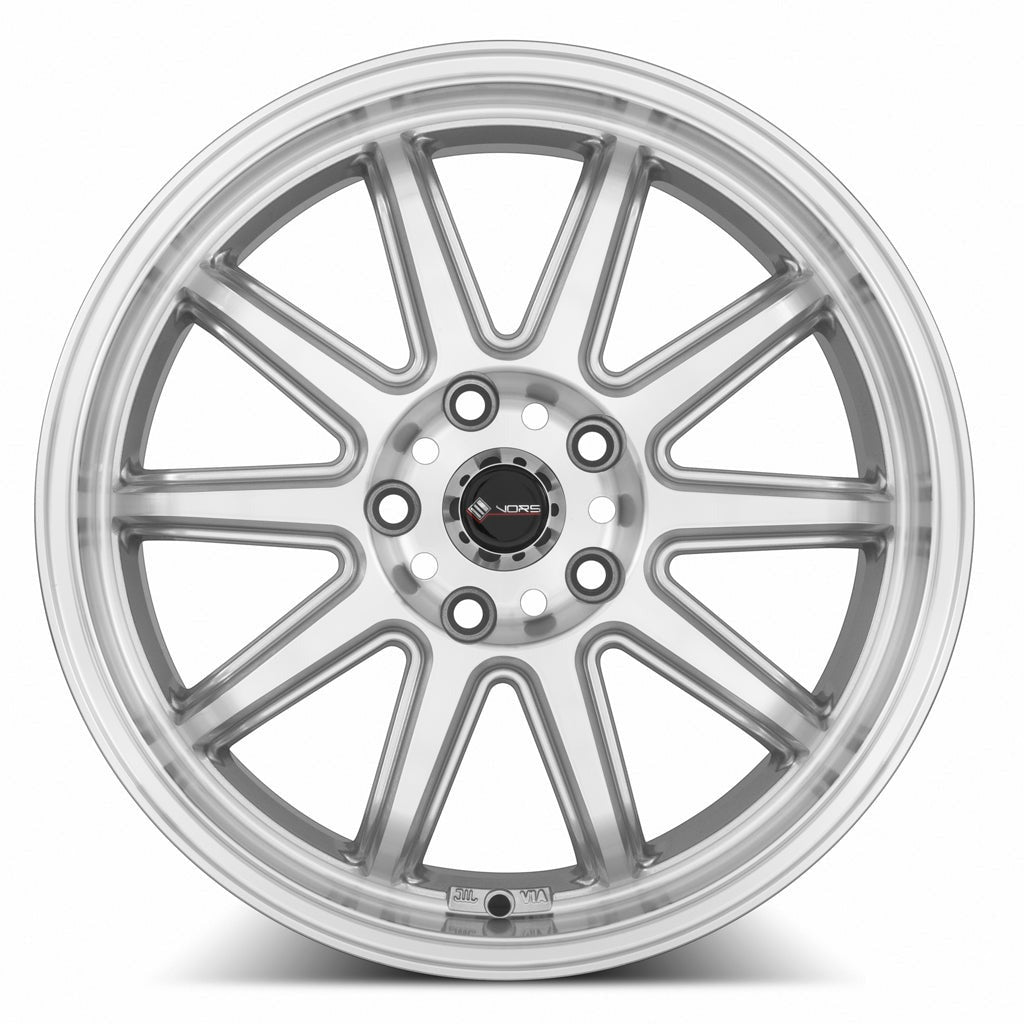 VORS SP2 17" 5x114.3 Silver Machined Face