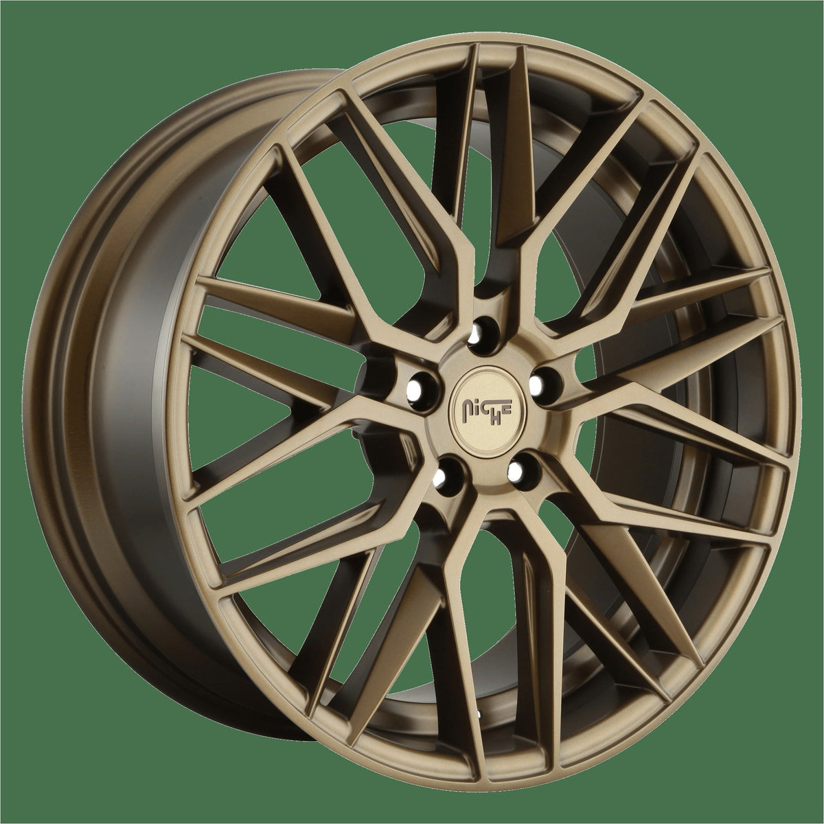 Niche 1PC M191 Gamma 19" 5x112 Matte Bronze