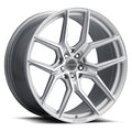 MV Forged MVF5 21" 5x108 up to 5x132 Diamond Silver (Custom Wheel)