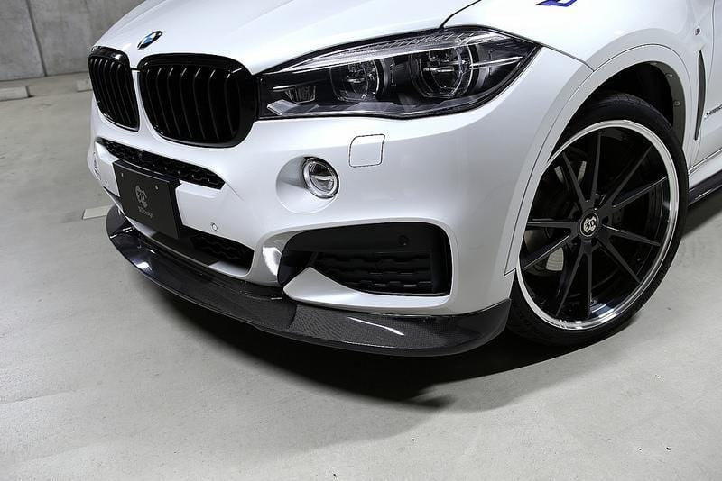 3D Design - X6 F16 M-Sport Front Lip Spoiler Carbon