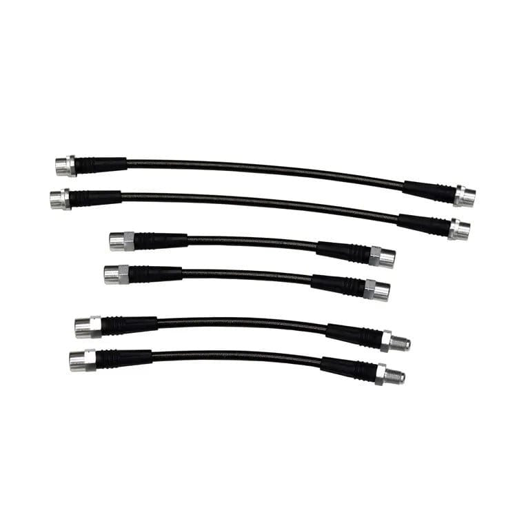 034Motorsport Stainless Steel Braided Brake Line Kit - Audi / B5 / A4 / S4 Quattro