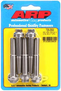ARP 3/8-24 x 2.500 7/16in Hex Stainless Steel Wrenching Bolts (Set of 5)