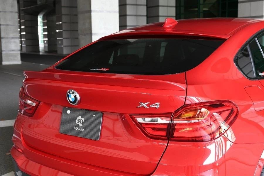 3D Design F26 X4 Trunk Spoiler