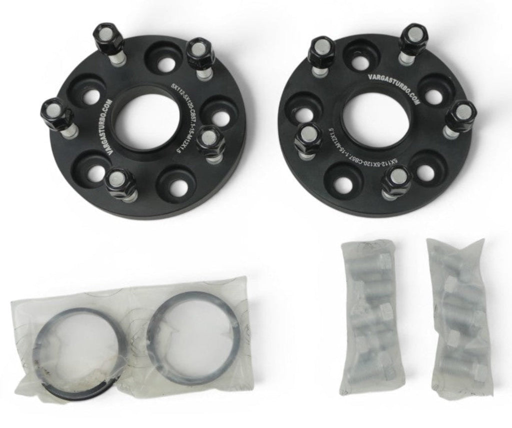 VTT VAG (VW/Audi) 5x112 to 5x120 Conversion Wheel Spacers Set of 2 (SCRATCH AND DENT)