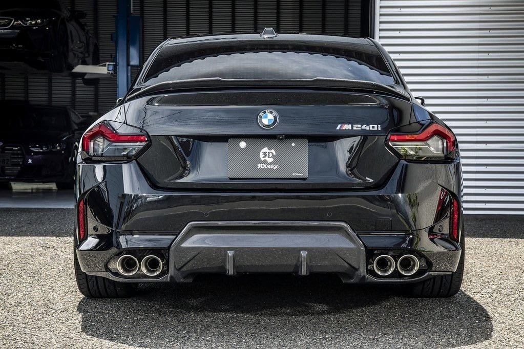 3D Design BMW G42 2-Series Carbon Trunk Spoiler