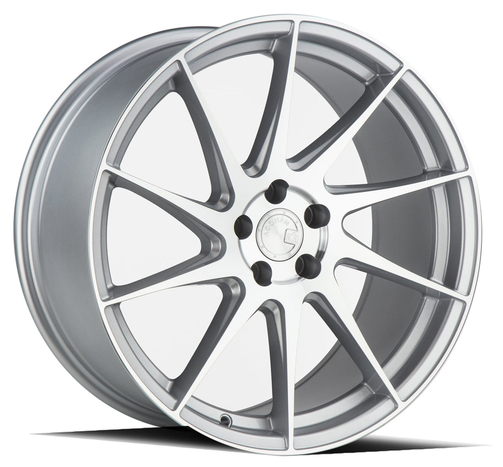 Aodhan AH09 18" 5x112 (Driver Side) Gloss Silver Machined Face