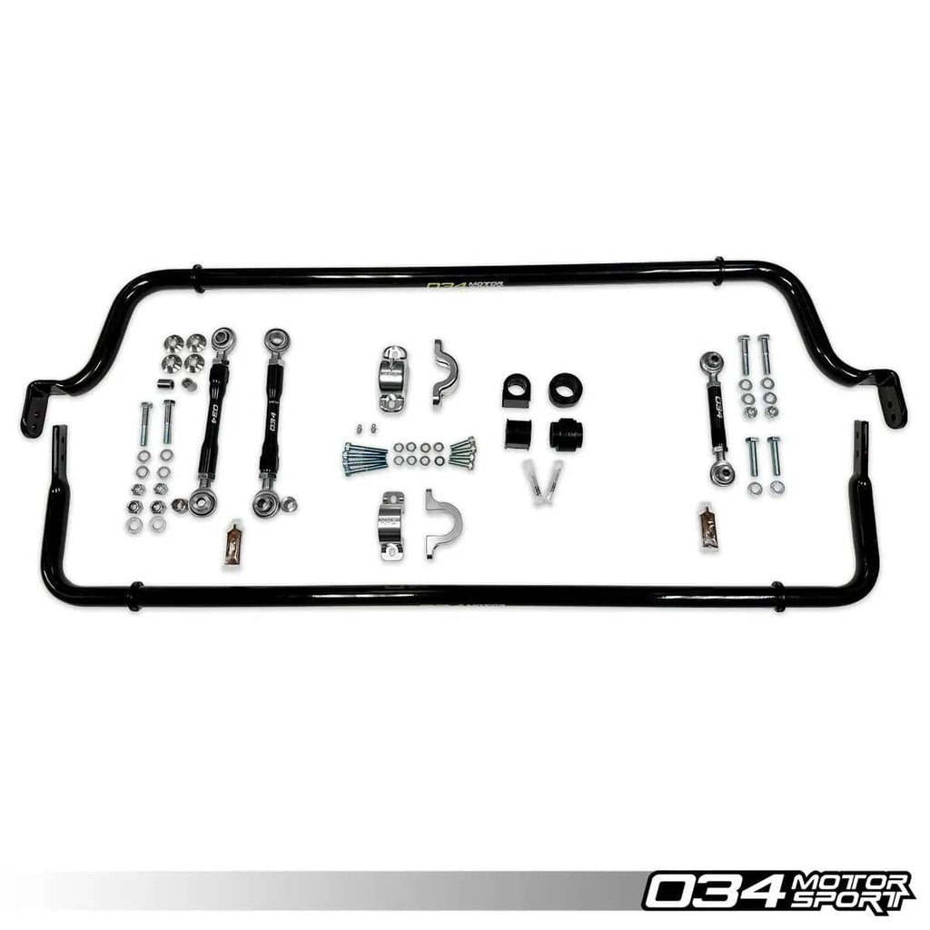 034Motorsport Dynamic+ Adjustable Sway Bar Bundle Package - VW / Audi / 4.2L / V8 / 5.2L / V10 / Gen 1 / Gen 1.5 / R8