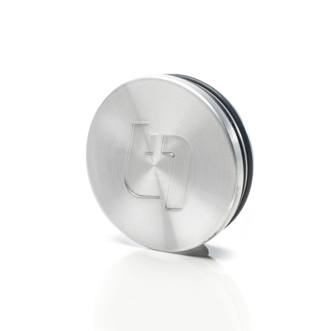 Titan 7 58mm Flat Center Cap Set of 4 (Brushed Clear)