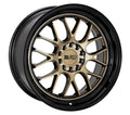 F1R F21 18" 5x114.3/120 Bronze w/ Black Lip
