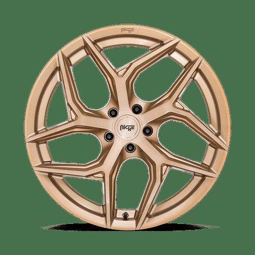 Niche 1PC M267 Torsion 20" 5x112 Platinum Bronze