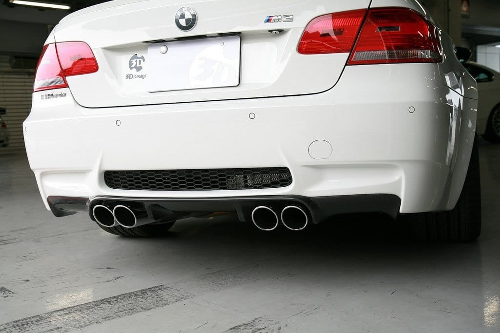 3D Design - M3 E92 / E93 Rear Diffuser Carbon