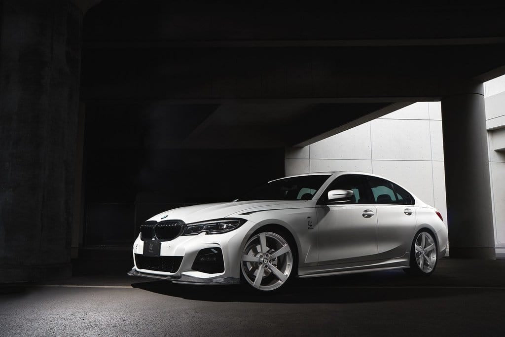 3D Design - 3 Series G20 / G21 M-Sport Front Lip Spoiler Carbon