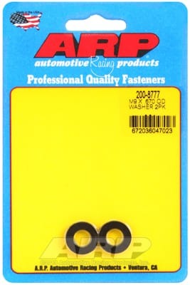 ARP M9 ID .670 OD Chamfer Black Washer - 2 Pack