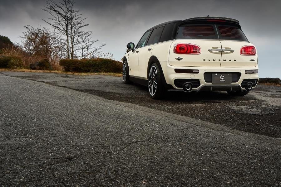 3D Design F54 Mini Cooper Clubman JCW Carbon Rear Diffuser