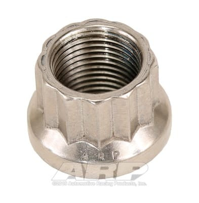 ARP M12 x 1.00 (M14 WR) SS 12pt Nut Kit