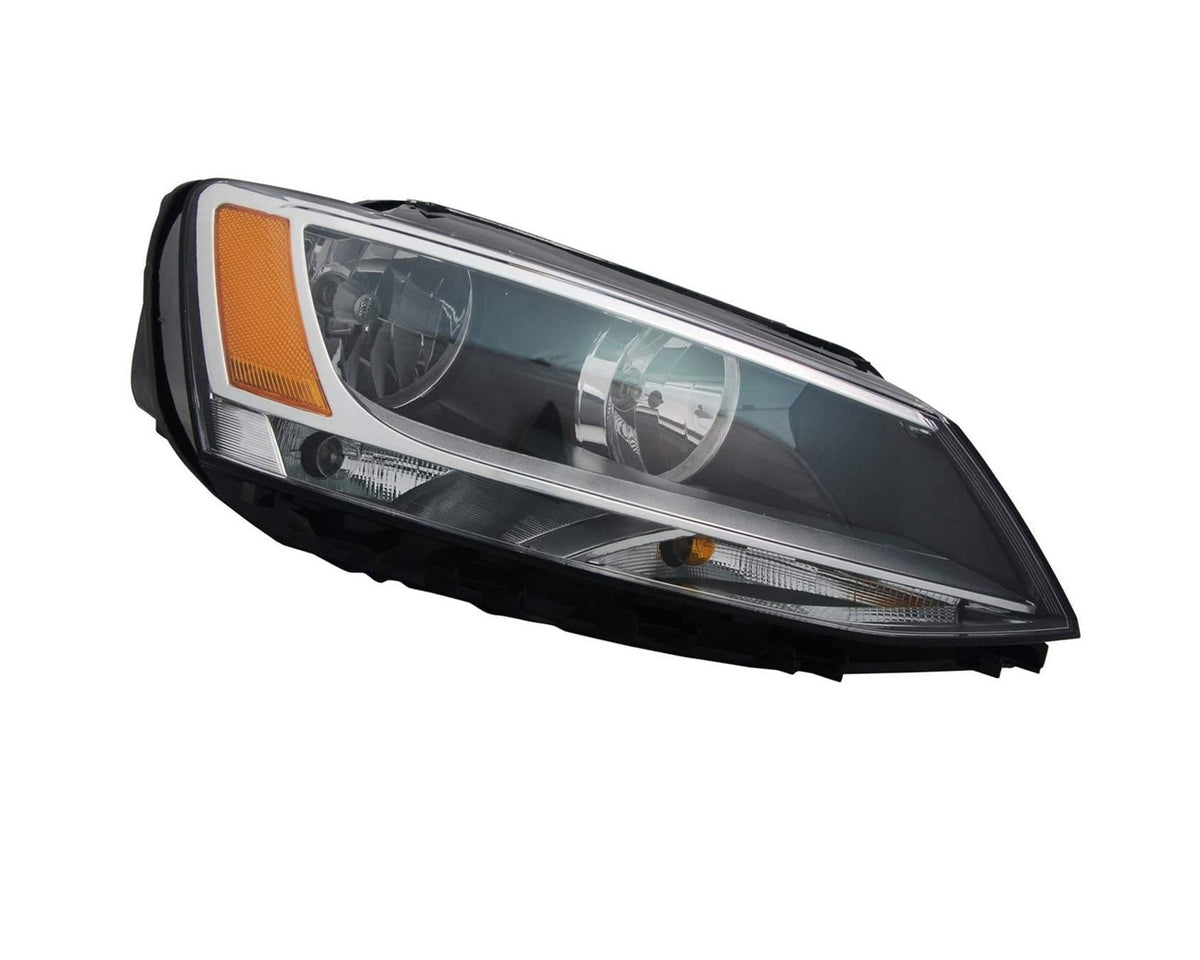 Right Headlight Assembly OE Halogen - VW / Mk6 Jetta