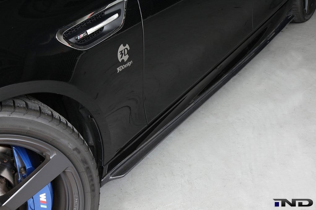3D Design - M5 F10 Side Skirt Set Carbon