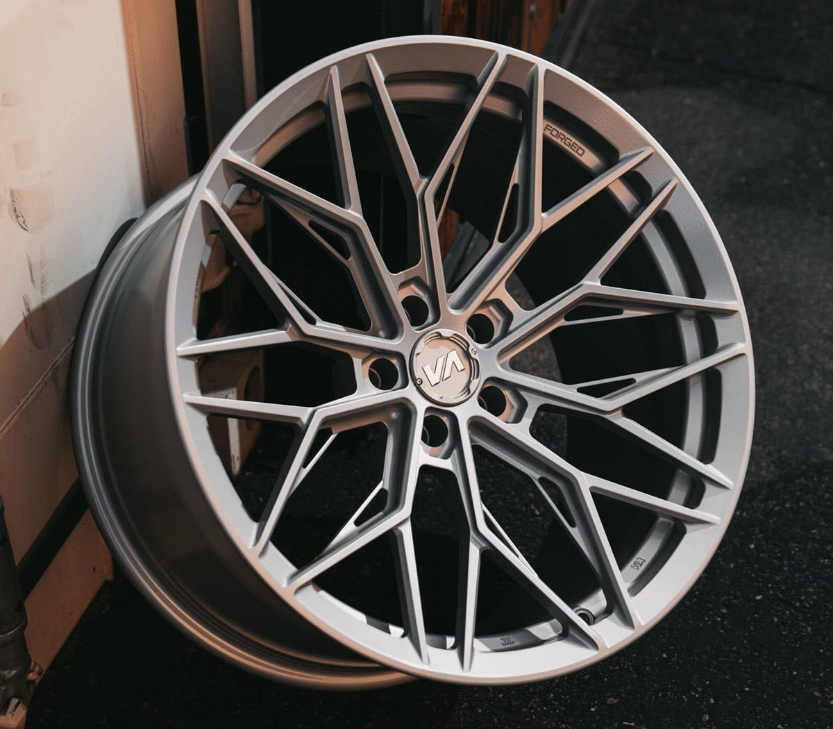 Variant Wheels Maxim 19" Custom Drill Gloss Silver